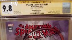 Amazing Spider-man #797 Cgc 9,8 Ss Stan Lee + Ss Romita 238 Hobgoblin Mayhew