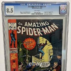 Amazing Spider-man #96 Cgc 8.5 White Pages Non-cca Drug Story Green Goblin 1971