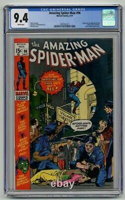 Amazing Spider-man #96 Cgc 9.4 Drug Story Stan Lee Gil Kane 1971