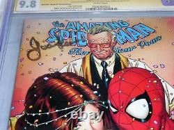 Amazing Spider-man Renouvelez Vos Vows 3x Cgc Ss Autograph Signature Joanie Stan Lee