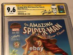 Amazing Spider-man Renouvelez Vos Vows Couleur & B&w Cgc Ss Stan & Joan Lee+campbell