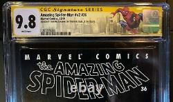 Amazing Spider-man V2 #36 Cgc 9.8 Ss Stan Lee Et Todd Mcfarlane Newsstand Rare
