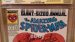 Amazing Spider-manannual 21 Cgc 9,8 3x Ss Stan Lee John Romita David Michelinie