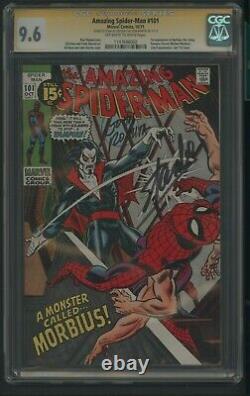 Amazing Spiderman 101 Cgc 9,6 10/71 1ère Application De Morbius Ss Series Stan Lee, Romita