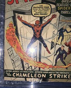 Amazing Spiderman #1 1963 Cgc 4.5 Léger C-1 Beaucoup De Premières Apparitions