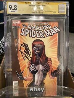 Amazing Spiderman #1 Mexicain Joe Quinones Mary Jane 678 Cgc 9,8 Ss Stan Lee