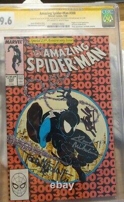 Amazing Spiderman 300 Ss Cgc 9.6, Stan Lee, Todd Mcfarlane, David Michelinie