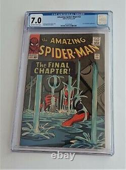 Amazing Spiderman #33, Février 1966, Classic Cover & Iconic Story! Cgc 7.0