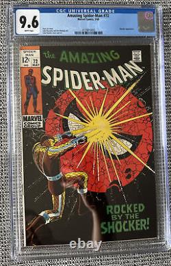 Amazing Spiderman 72 Cgc 9,6 Pages Blanchiaires