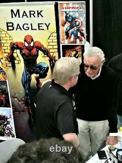 Amezing Spider-man #362 Cgc 9,8 Ss 2x Signé Par Stan Lee & M Bagley Newstand