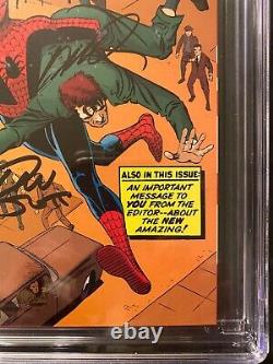 Amezing Spider-man #700 Ditko Cgc 9.8 Ss X5 Avec Stan Lee? Dernier Numéro De La Mort