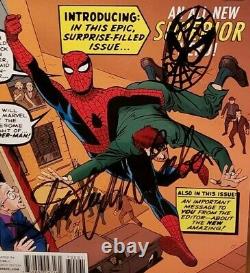 Amezing Spiderman #700 Ditko Cgc 9.8 Ss Stan Lee 94e Bday Signed Head Sketch