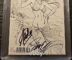 Cgc 9.8 2x Ss Amazing Spiderman Renew Vows 5 Sketch Signed Stan Lee Campbell Asm