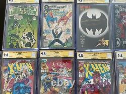 Cgc Collection Vente Signée Marvel & DC Comics Clés Chaudes Iconic Couvertures Stan Lee