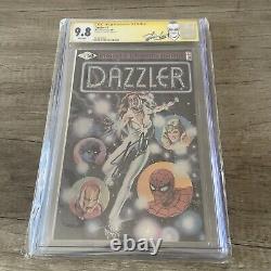 Dazzler #1 CGC 9.8 Pages Blanches Spider-Man 1er Comic Direct Signé Stan Lee