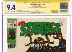 Docteur Strange 180 Cgc 9.4 1969 Nm Ss Signé Stan Lee App Eternity 1st L@@k