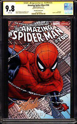 Également Spider-man #700, Cgc 9.8 Quesada Variante Ss Stan Lee