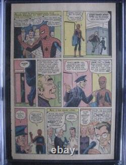 Fantastique incroyable #15 Origine & 1ère apparition Spider-Man Stan Lee Marvel 1962 CGC PG 5