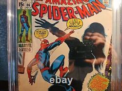 Incroyable Spider-Man #86, CGC 6.5, Première apparition de la Veuve Noire. Stan Lee
