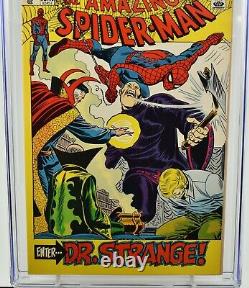 Incroyable Spider-man #109 (1972) Cgc 9.6 Doctor Strange App. Marvel Comics