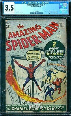 Incroyable Spider-man 1 Cgc 3.5