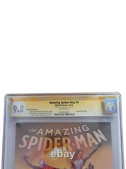 Incroyable Spider-man #1 Cgc 9.8 Signé Stan Lee. IL N'y En A Qu'un! Variant