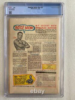 Incroyable Spider-man #22 Cgc 3.0 Pages Blanches! 1965 1ère Application Princess Python