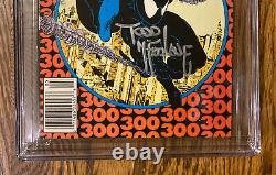 Incroyable Spider-man #300 (1988) Cgc Ss 9.0 Signé Par Todd Mcfarlane Newstand