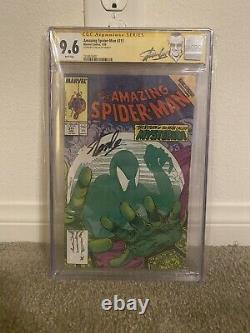Incroyable Spider-man #311 Cgc 9.6 Signé Par Stan Lee