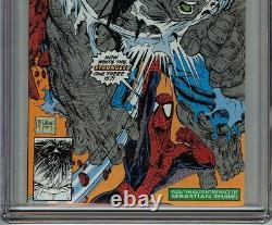 Incroyable Spider-man #328 Cgc 9,8 Nm/mt Signé Stan Lee Hulk Todd Mcfarlane Marvel