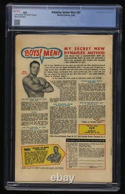 Incroyable Spider-man #33 Cgc Vg 4.0 Classic Cover Stan Lee Ditko! Marvel 1966
