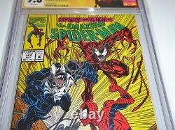 Incroyable Spider-man #362 2x Signature Cgc Ss 9.8 Stan Lee Bagley Spidey Sketch