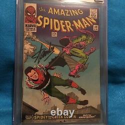 Incroyable Spider-man #39 Cgc 7.5 Ss Stan Lee