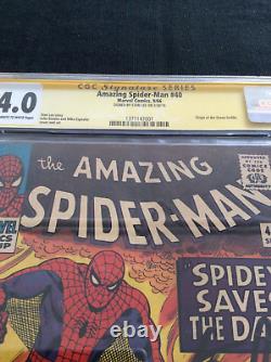 L'incroyable Spider-Man #40 CGC Signature Series Avec Autographe de STAN LEE
