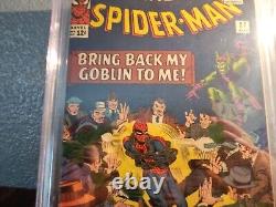 L'incroyable Spider-Man n°27, CGC 8.0, Âge d'argent, histoire de Stan Lee, ART de Ditko