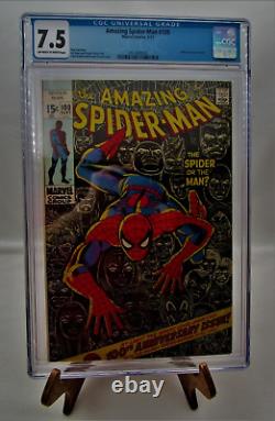 L'incroyable Spider-man #100 (septembre 1971, Marvel Comics) Cgc 7,5 Vf 100e Ann