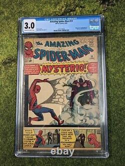 L'incroyable Spider-man #13 Cgc 3.0 Première Apparition De Mysterio