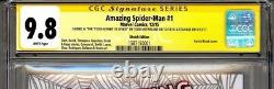 L'incroyable Spider-man #1 Cgc Ss 9,8 Stan Lee Signé Inscrit Par Todd Mcfarlane