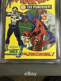 Le Spider-man # 129 Incroyable (février 1974 Marvel) Cgc 4.5 Ss Stan Lee 1er Punisher