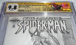 Marvel Authentix Amazing Spider-man # 1 Cgc Ss 9.8 Signature Autograph Lee Stan