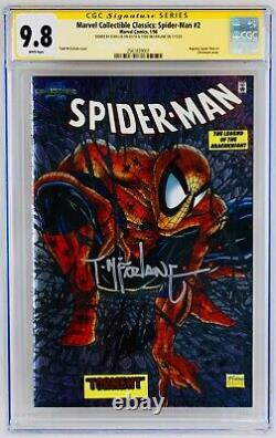 Marvel Collectible Classics Spider-Man #2 CGC 9.8 signé par Stan Lee et McFarlane