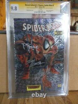 Marvel Collector Classics Spider-man #2 Cgc 9,8 Ss Signé Par Stan Lee + 2more