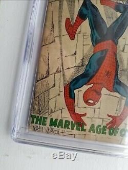 Marvel Comics Amazing Spider-man # 6 Cgc 6.0 1er Lizard Stan Lee, Ditko 1963