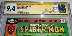 Marvel Team-up #95 Cgc Ss Signature Autographe Stan Lee 1er Mockingbird Nick Fury