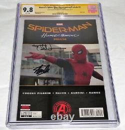 Marvel's Spider-man Homecoming Prelude #2 Cgc Ss Signature Autographe Stan Lee