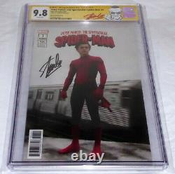 Peter Parker The Spectacular Spider-man #1 Cgc Ss Signature Autograph Stan Lee