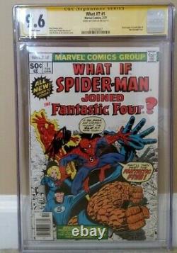 Que Faire Si #1 Cgc 9,6 Ss Stan Lee Incroyable Spider-man Fantastic Four John Romita