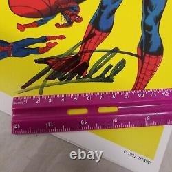 Signé Par Stan Lee Spider-man Annual #2 Psa/dna Comic Poster Art Imprimer 1992 Cgc