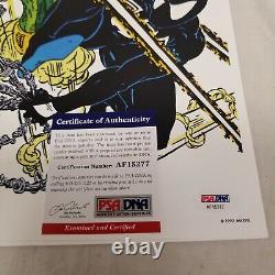 Signé par Stan Lee Spider-Man 298 PSA/DNA avec COA Affiche d'art en impression de bande dessinée 1992 cgc