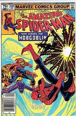 Spider-Man Étonnant 239 Variante de Prix Canadien CPV Signé par Stan Lee! COA FN-VF